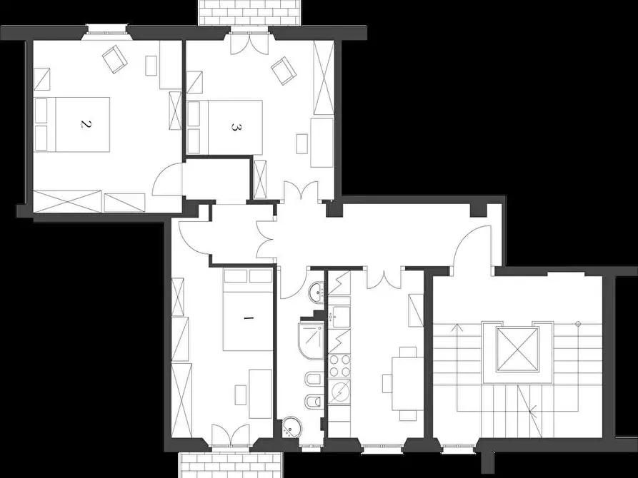 Immagine 29 di Camera in affitto  in Via Antonio Bazzini27 a Milano