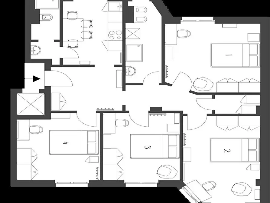 Immagine 30 di Camera in affitto  in Via Angelo Maj12 a Milano