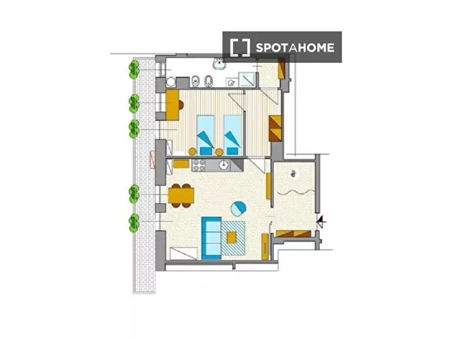 Immagine 9 di Appartamento in affitto  in Via Egadi a Milano