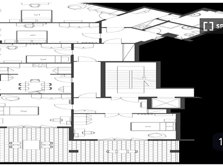 Immagine 12 di Camera condivisa in affitto  in Via Baldo degli Ubaldi a Roma