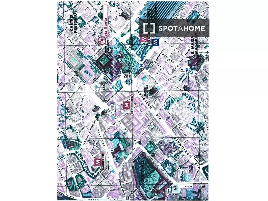 Immagine 14 di Camera condivisa in affitto  in Via Gaeta a Roma