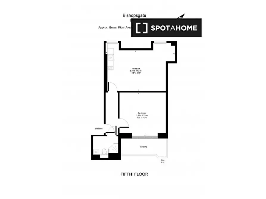 Immagine 8 di Appartamento in affitto  in Flat a 