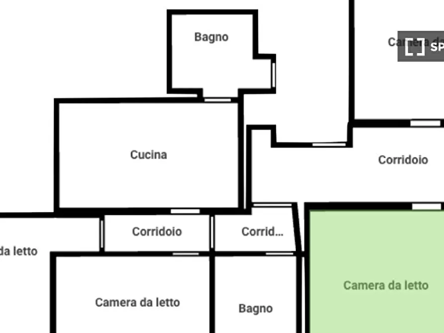 Immagine 6 di Camera condivisa in affitto  in VIA CERNAIA a Padova