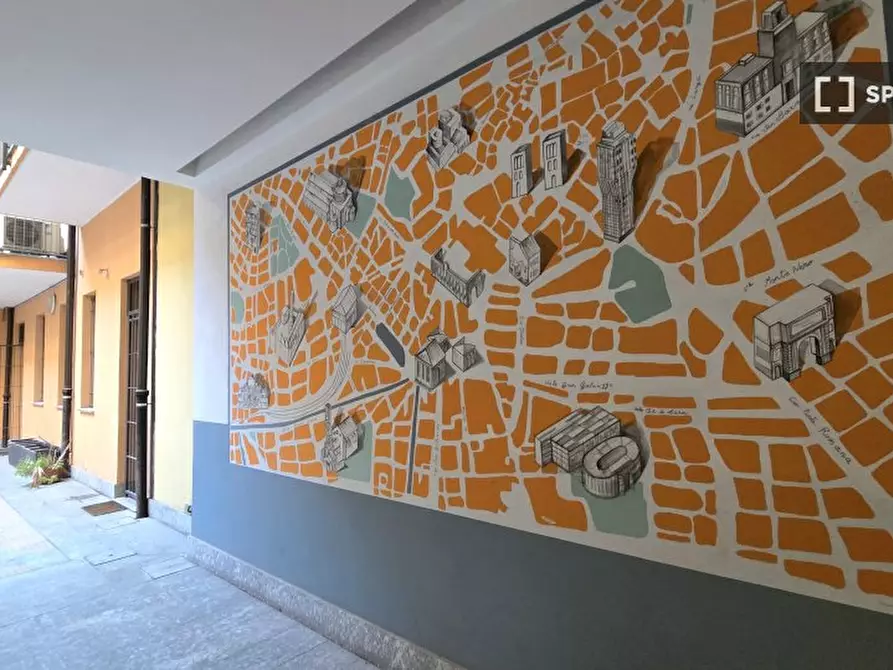 Immagine 10 di Ufficio in affitto  in Via Cicco Simonetta a Milano