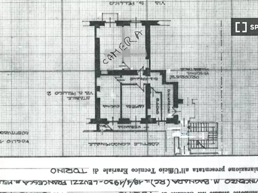 Immagine 18 di Camera condivisa in affitto  in Via Silvio Pellico a Torino