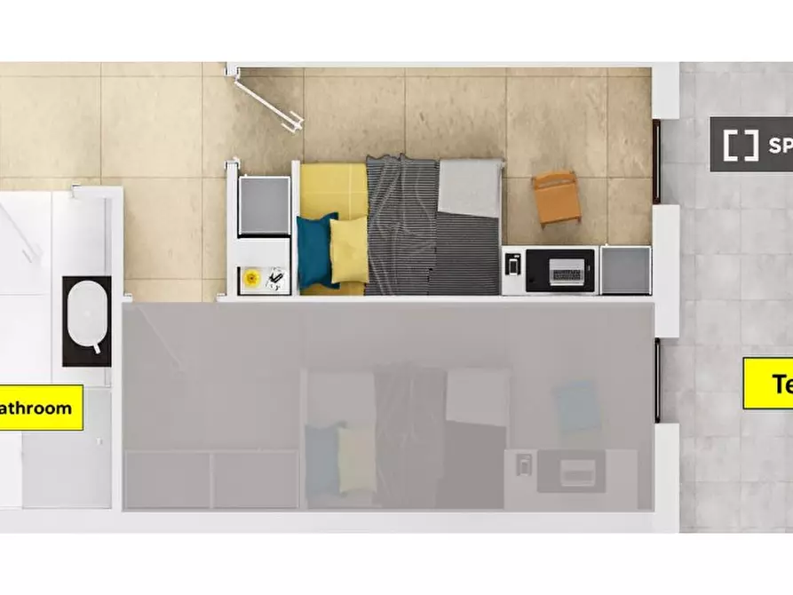 Immagine 3 di Camera condivisa in affitto  in Via Domenico Turazza a Padova