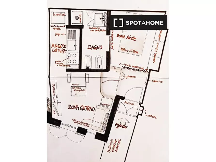 Immagine 12 di Ufficio in affitto  in Via Giovanni de Alessandri a Milano