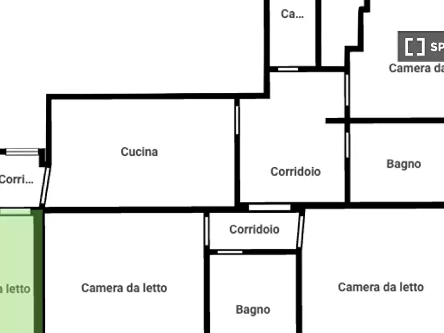 Immagine 4 di Camera condivisa in affitto  in VIA CERNAIA a Padova