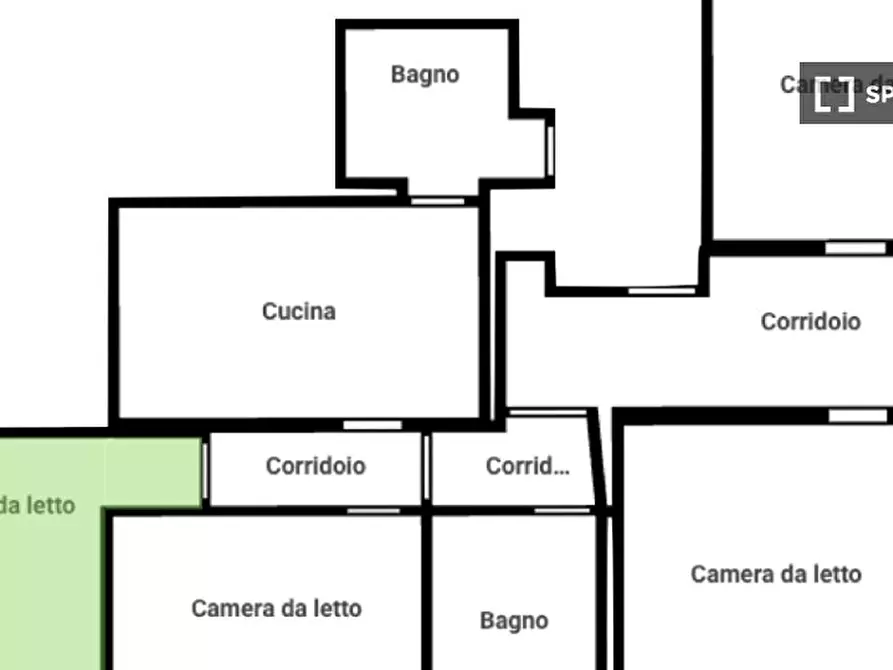 Immagine 5 di Camera condivisa in affitto  in VIA CERNAIA a Padova