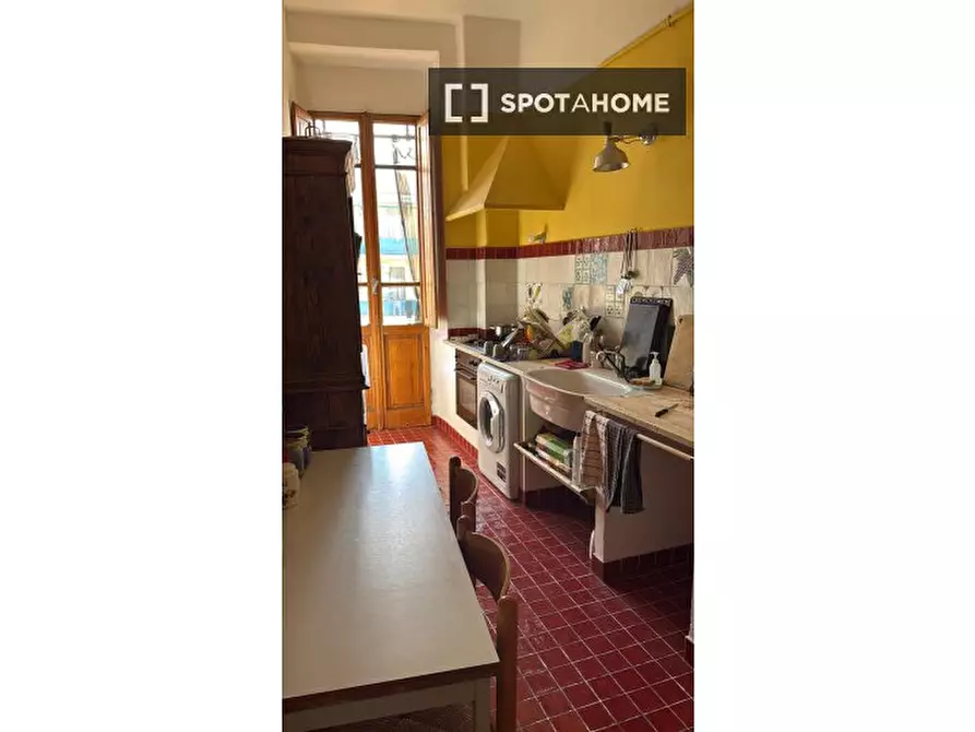 Immagine 10 di Camera condivisa in affitto  in Via Portuense a Roma