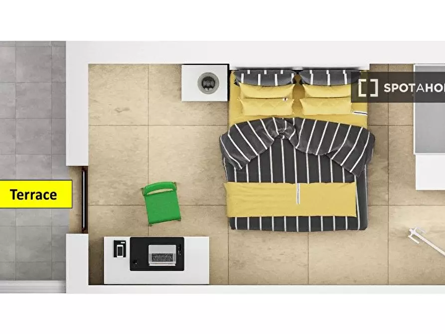 Immagine 3 di Camera condivisa in affitto  in Via Domenico Turazza a Padova