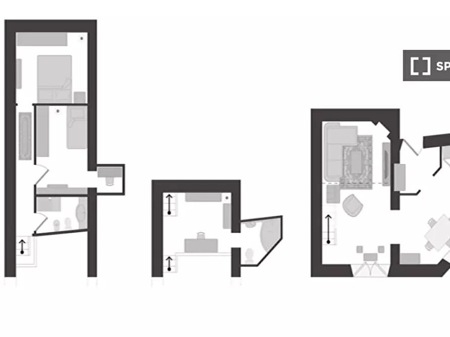 Immagine 10 di Appartamento in affitto  in Vicolo Moroni a Roma