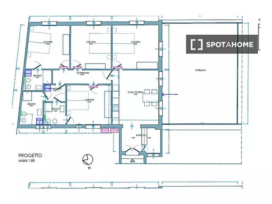Immagine 18 di Camera condivisa in affitto  in Via Cesare Boldrini a Bologna