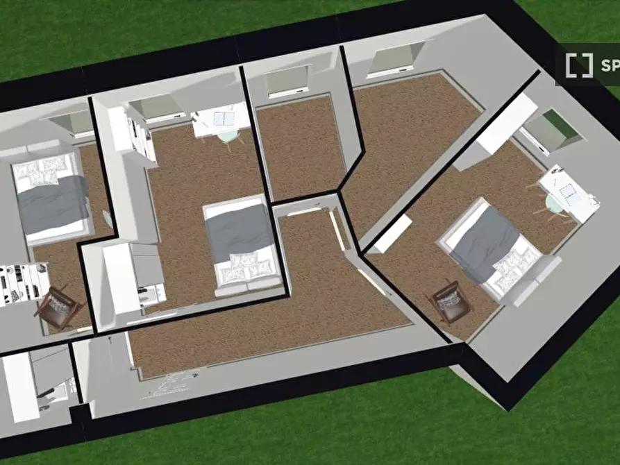 Immagine 6 di Camera condivisa in affitto  in Via Ostiense a Roma