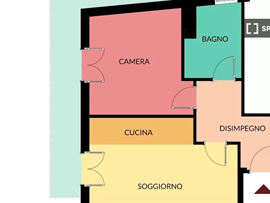 Immagine 16 di Appartamento in affitto  in Via Tavazzano a Milano