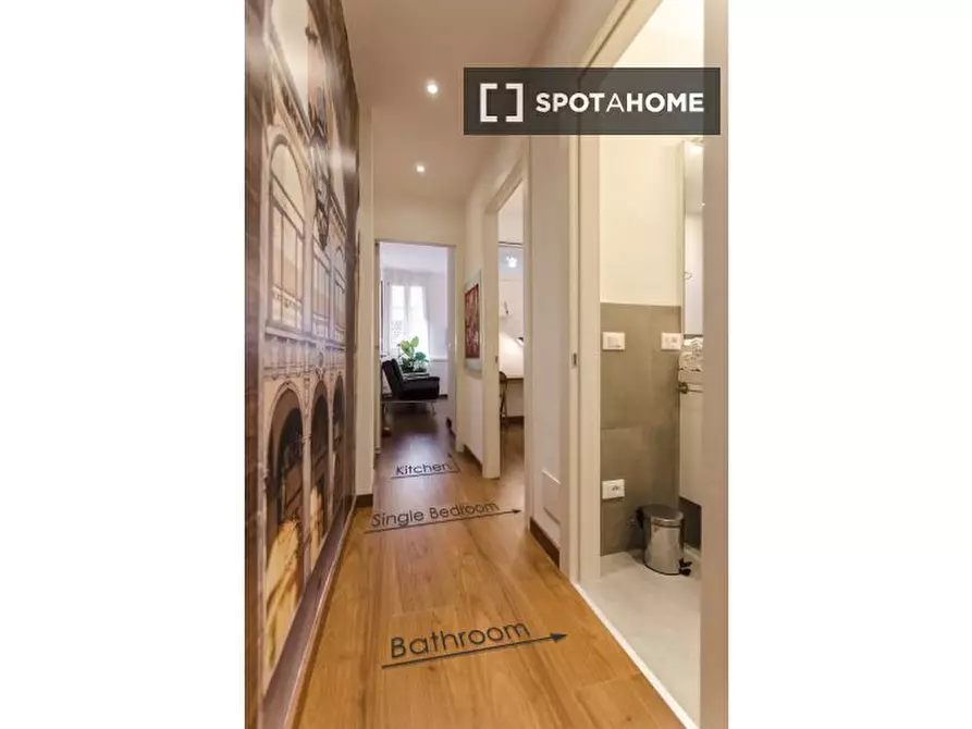 Immagine 8 di Appartamento in affitto  in Via Broccaindosso a Bologna