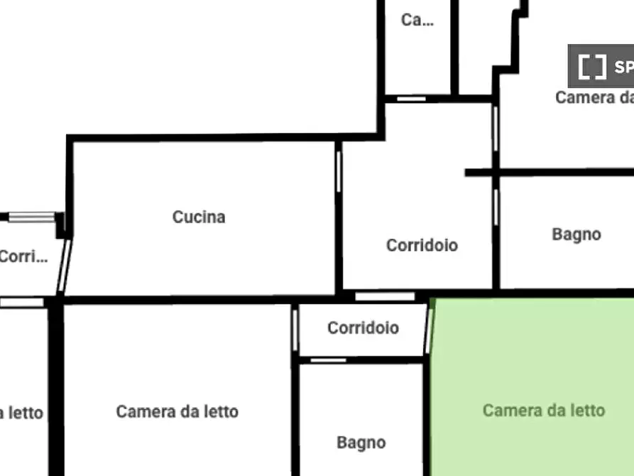 Immagine 5 di Camera condivisa in affitto  in VIA CERNAIA a Padova