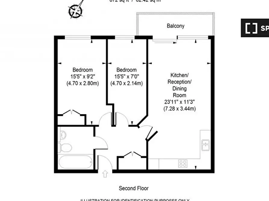 Immagine 14 di Appartamento in affitto  in Warwick Building a Lambeth