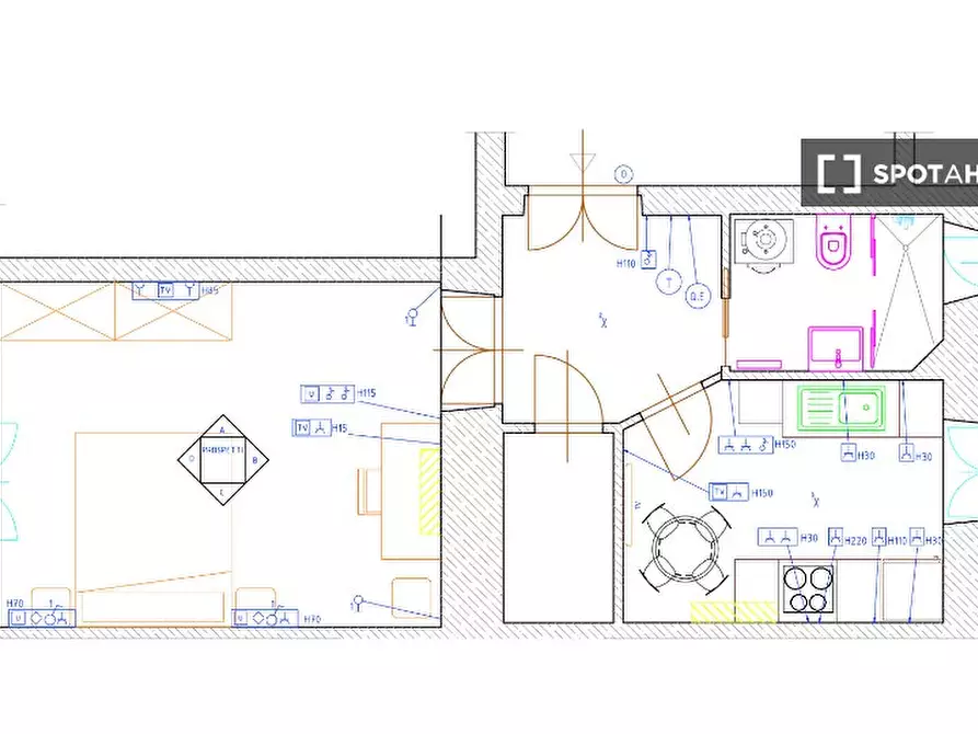 Immagine 13 di Appartamento in affitto  in Via Gaspare Finali a Roma