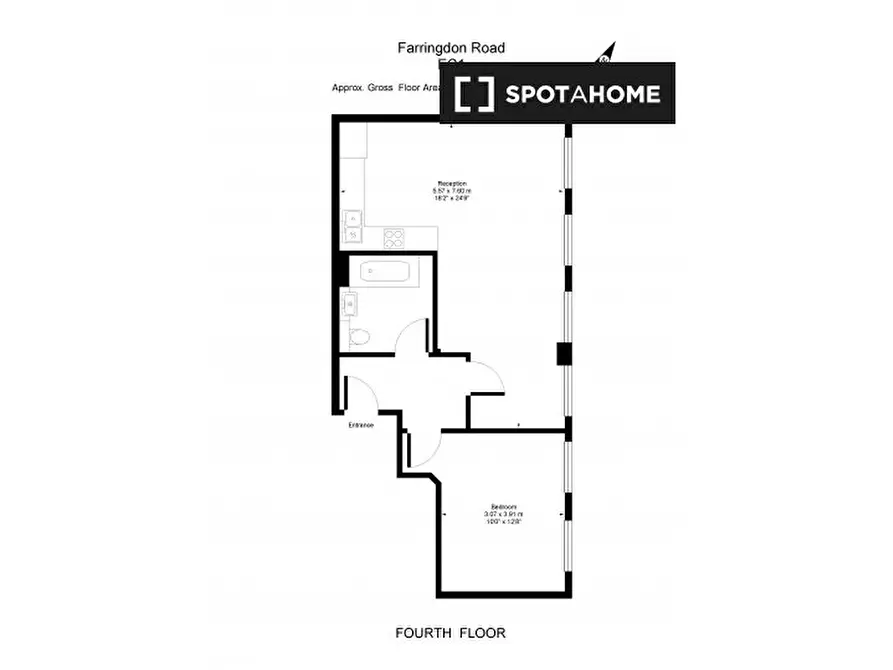 Immagine 11 di Appartamento in affitto  in Flat Heinze Building a Islington