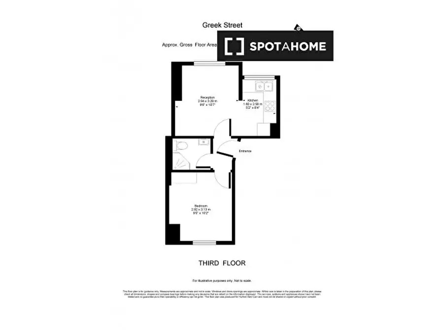 Immagine 8 di Appartamento in affitto  in Flat 7 Greek St a 