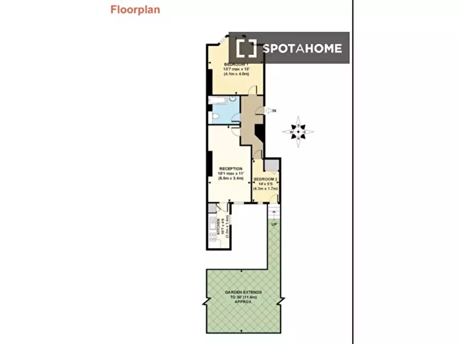 Immagine 3 di Appartamento in affitto  in B Colvestone Cres a Hackney