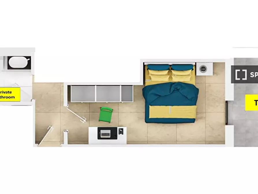 Immagine 4 di Camera condivisa in affitto  in Via Domenico Turazza a Padova