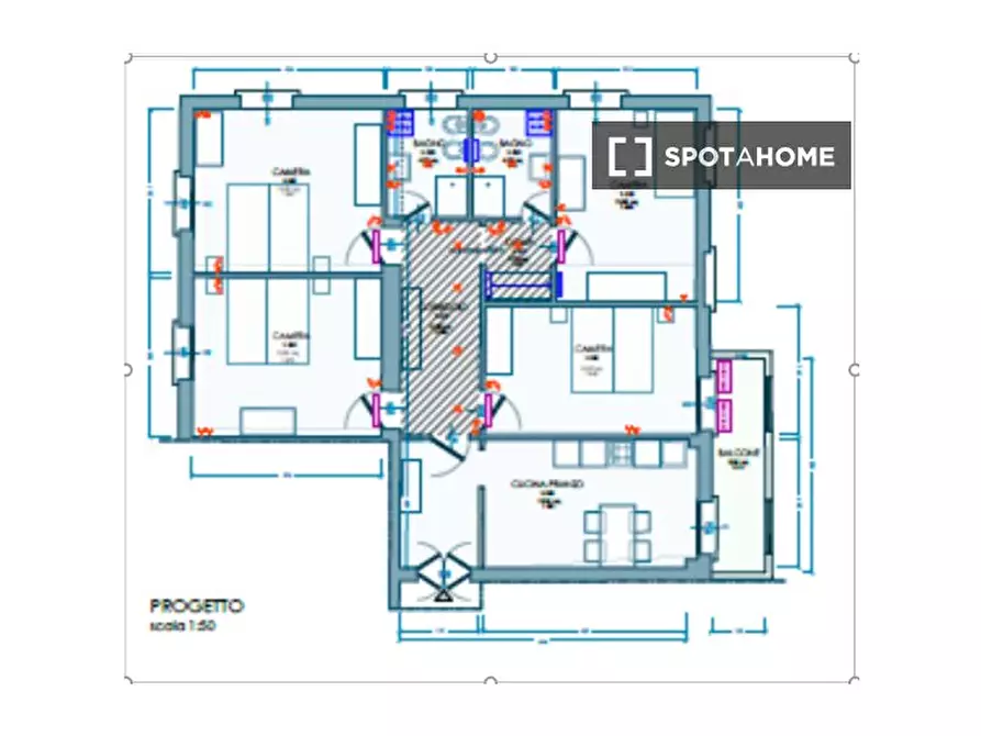 Immagine 3 di Camera condivisa in affitto  in Via Giovanni Amendola a Bologna