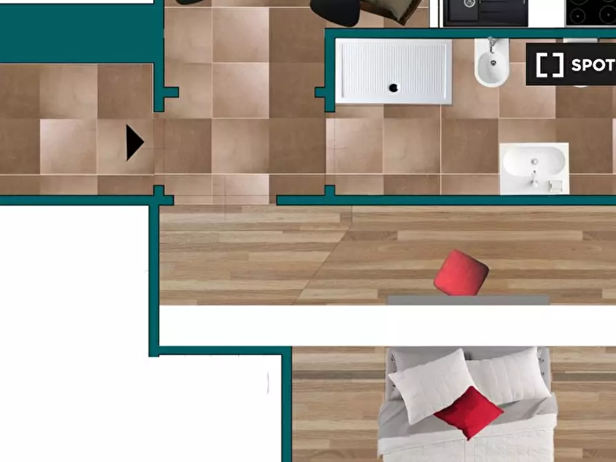 Immagine 8 di Appartamento in affitto  in Via Labicana a Roma