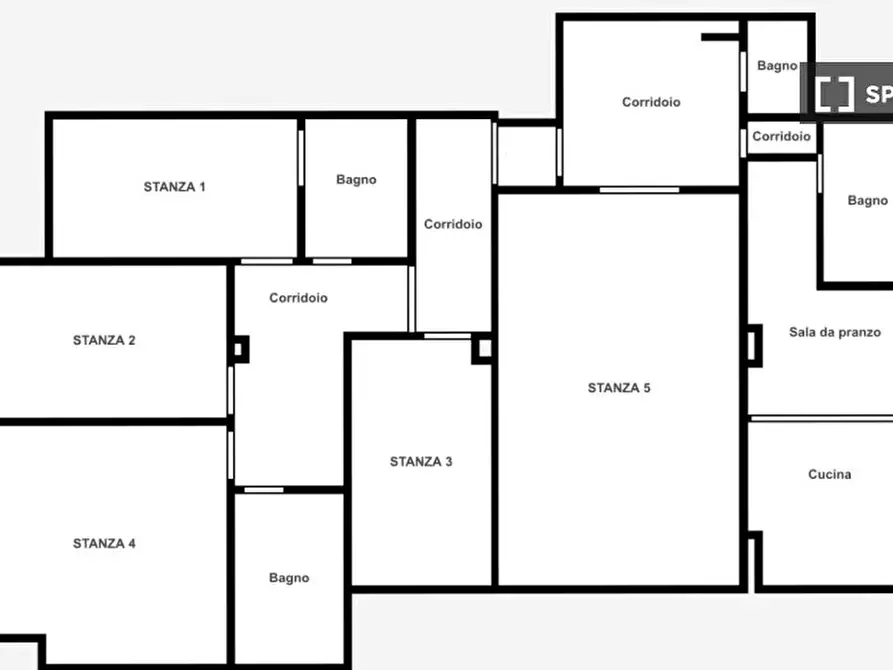 Immagine 14 di Camera condivisa in affitto  in VIA L. Ariosto a Padova