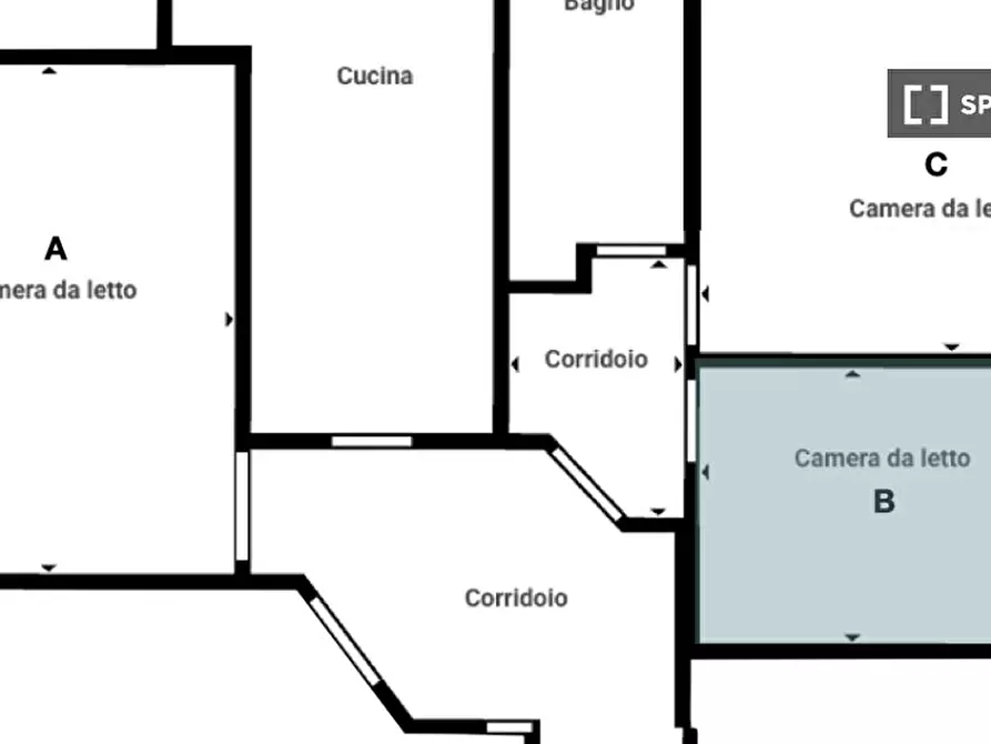 Immagine 6 di Camera condivisa in affitto  in VIA pataro buzzaccarini/b a Padova