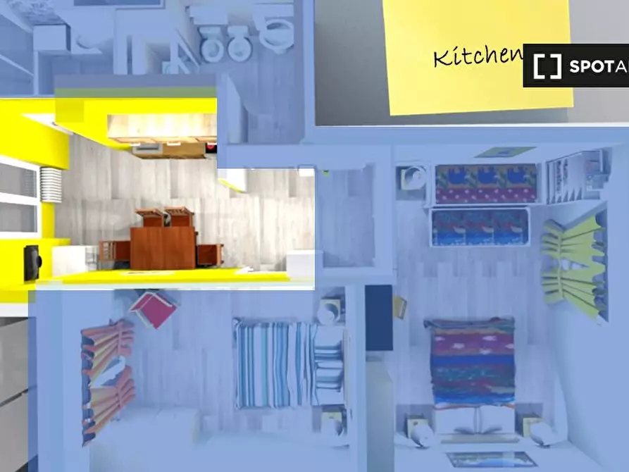 Immagine 2 di Appartamento in affitto  in Via Pietro Baiardi, 10126 Torino TO, Italy a Torino