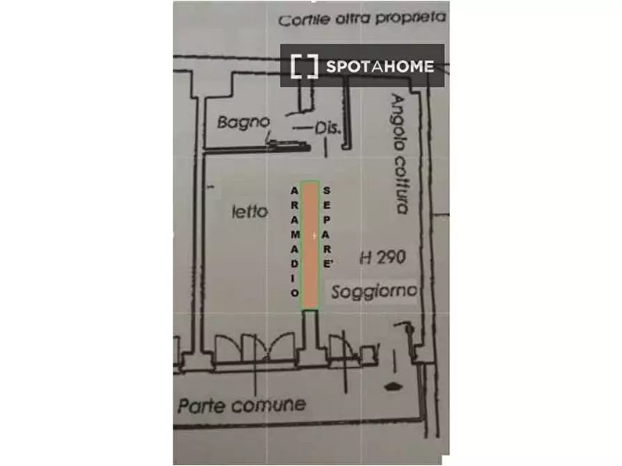 Immagine 5 di Appartamento in affitto  in Via Pavia a Milano
