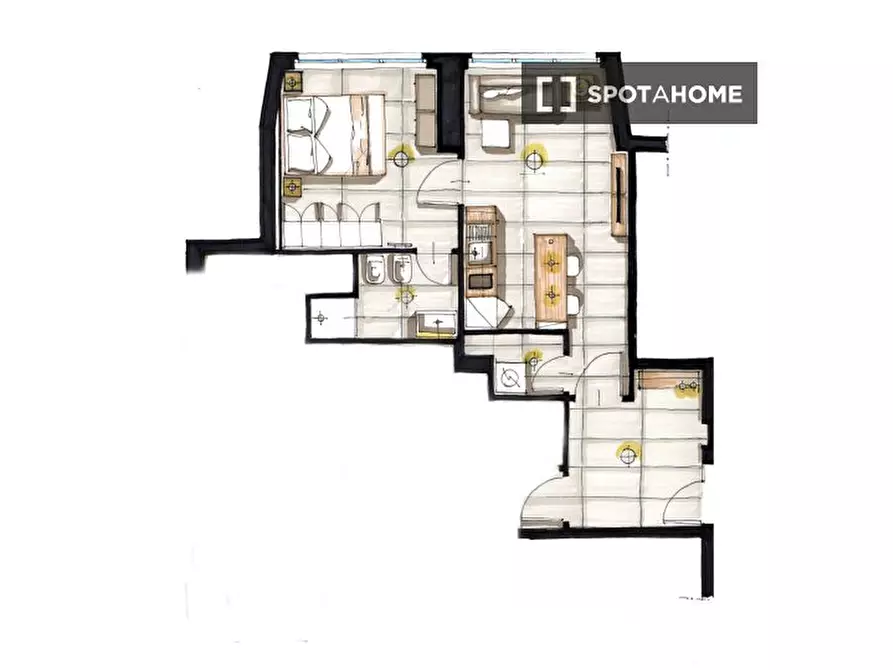 Immagine 5 di Appartamento in affitto  in Viale Somalia a Roma