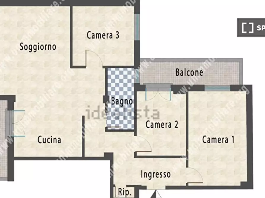 Immagine 6 di Camera condivisa in affitto  in Via Monte Rosa a Genova