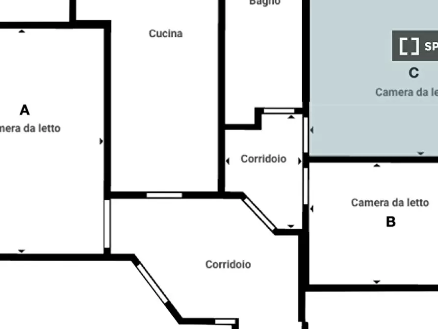 Immagine 8 di Camera condivisa in affitto  in VIA pataro buzzaccarini/b a Padova