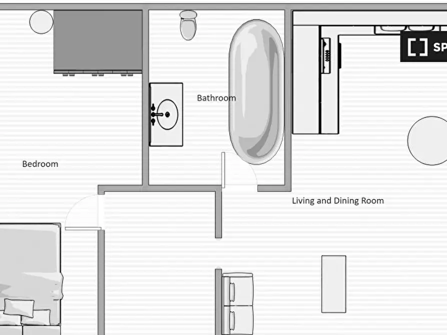 Immagine 9 di Appartamento in affitto  in Pratt St a Camden Town