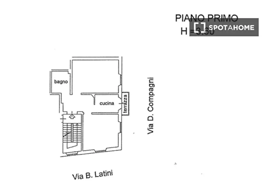 Immagine 18 di Appartamento in affitto  in Via Brunetto Latini a Firenze
