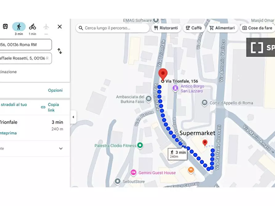 Immagine 11 di Appartamento in affitto  in Via Trionfale a Roma
