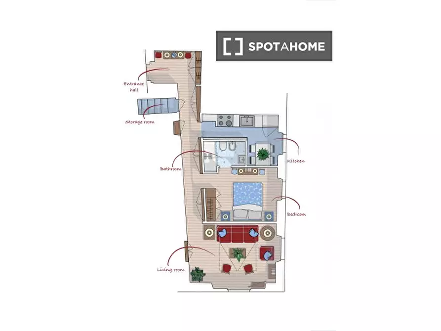 Immagine 11 di Appartamento in affitto  in Piazza Santa Felicita a Firenze