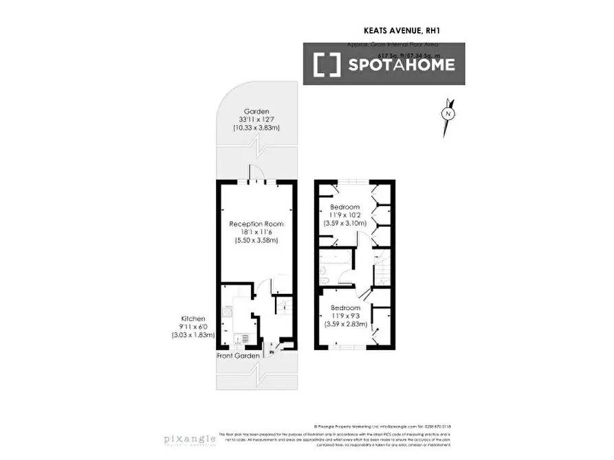 Immagine 5 di Appartamento in affitto  in Keats Ave a Reigate and Banstead