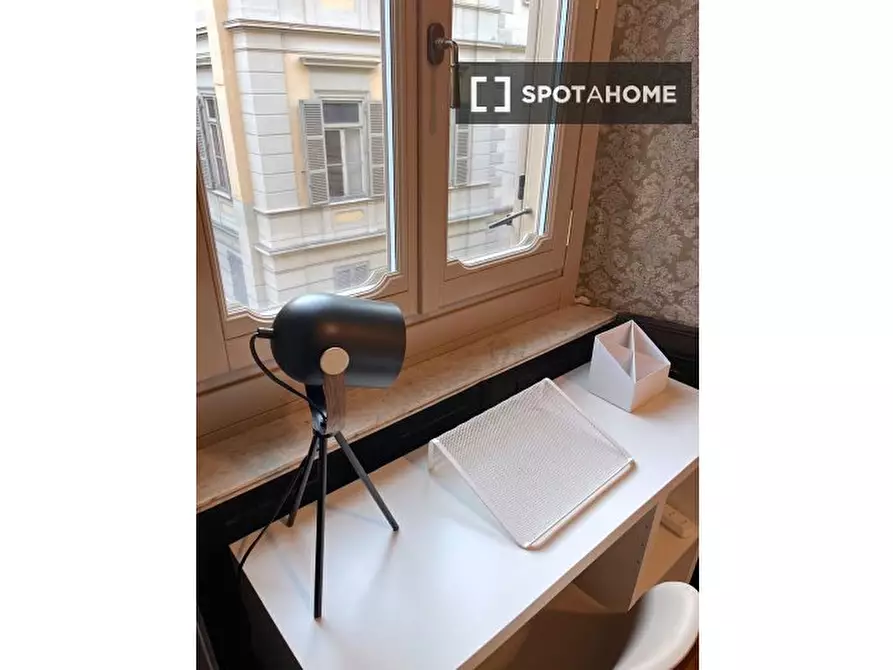 Immagine 3 di Camera condivisa in affitto  in Via Giovanni Camerana a Torino