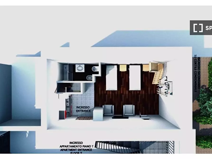 Immagine 1 di Appartamento in affitto  in Via Evangelista Torricelli a Milano