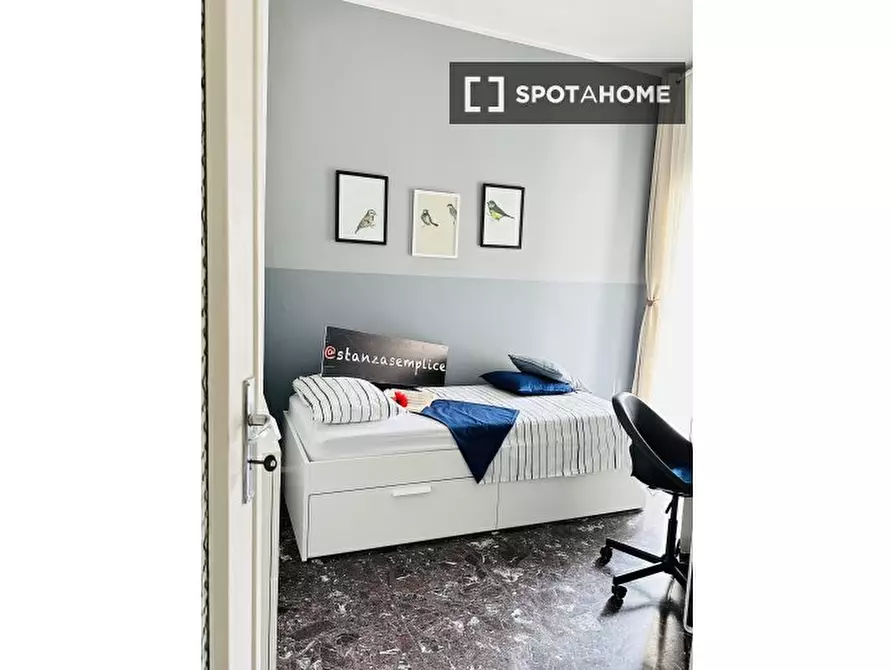 Immagine 2 di Camera condivisa in affitto  in Via Tripoli n. a Torino