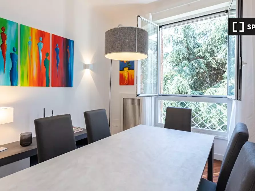 Immagine 15 di Appartamento in affitto  in Via della Farnesina a Roma