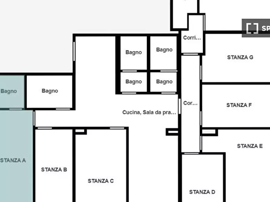 Immagine 16 di Camera condivisa in affitto  in VIA Pellizzo a Padova