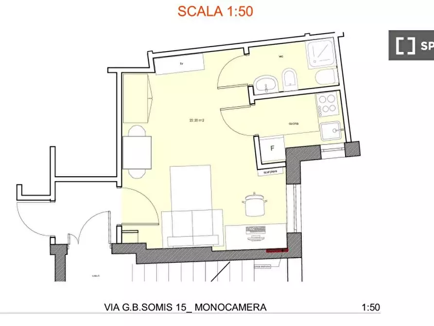 Immagine 12 di Ufficio in affitto  in Via Giovanni Battista Somis a Roma