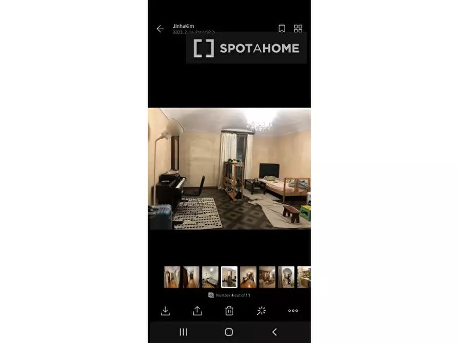 Immagine 2 di Camera condivisa in affitto  in Via Massena a Torino
