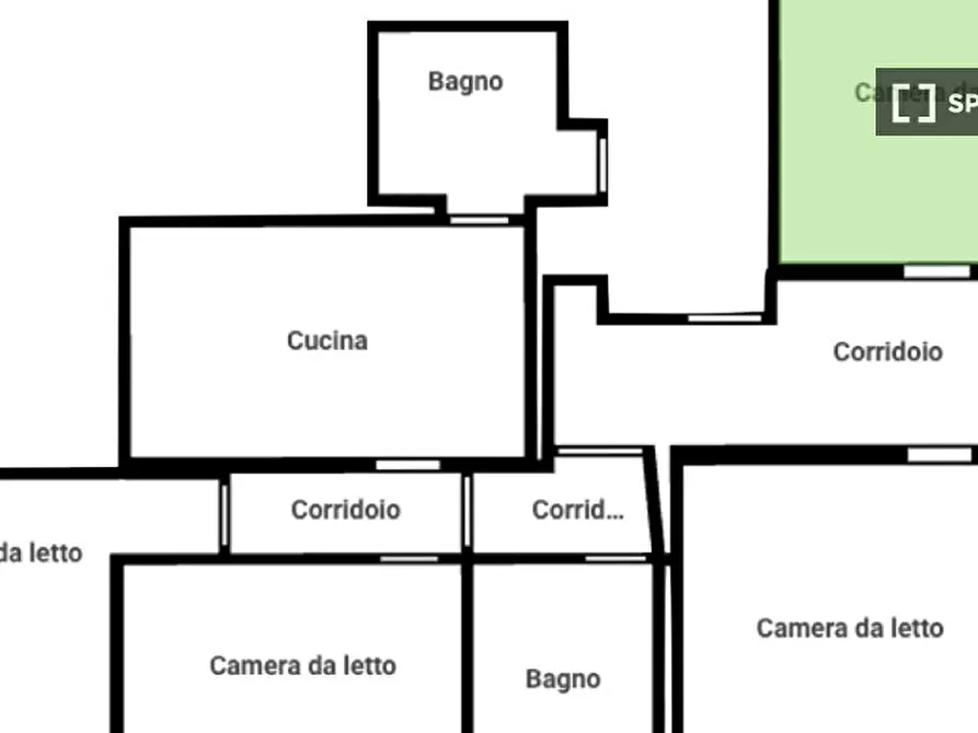 Immagine 6 di Camera condivisa in affitto  in VIA CERNAIA a Padova