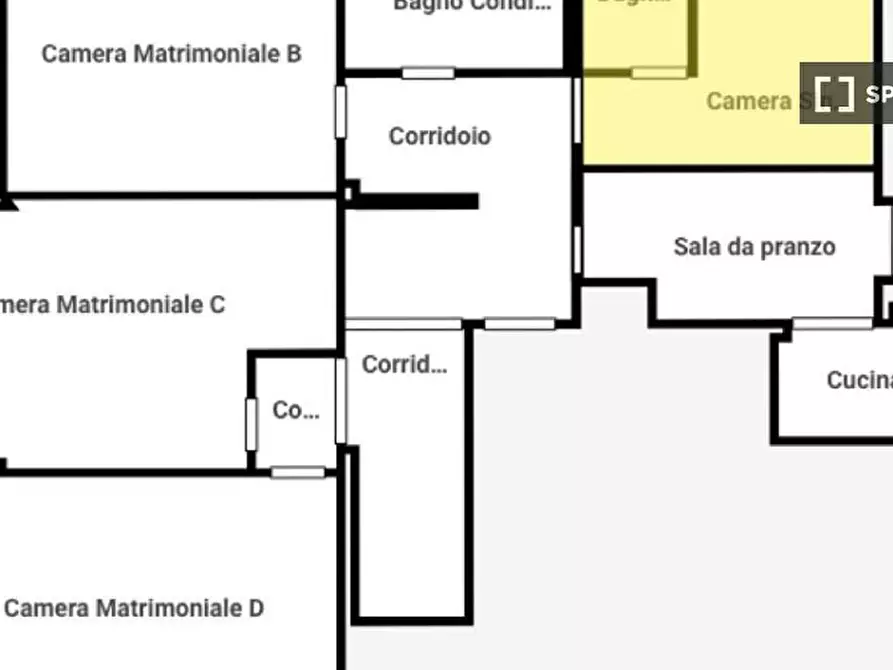 Immagine 19 di Camera condivisa in affitto  in VIA E. Degli Scrovegni a Padova